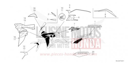 MARK/STRIPE (2) CRF1100AP de 2023